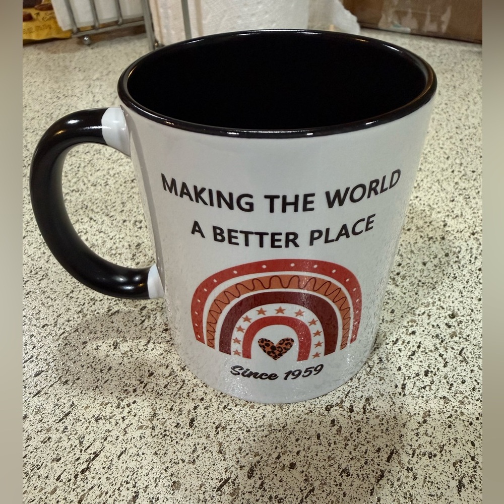 Making The World A Better Place Since 1959 Coffee Mug - 11 oz